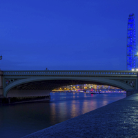 Buy canvas prints of Westminster Bridge by Victor Burnside