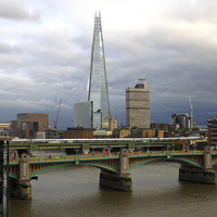 Buy canvas prints of Southwark Bridge by Victor Burnside