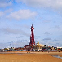 Buy canvas prints of BlackpoolTower by Victor Burnside