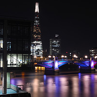 Buy canvas prints of Southwark Bridge by Victor Burnside