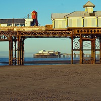 Buy canvas prints of Blackpool Pier by Victor Burnside