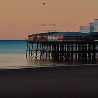 Buy canvas prints of North Pier,Blackpool,UK. by Victor Burnside