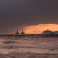 Buy canvas prints of North  Pier by Victor Burnside