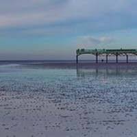 Buy canvas prints of St Annes    by Victor Burnside