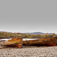Buy canvas prints of Boats by Victor Burnside