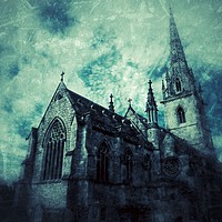 Buy canvas prints of Church      by Victor Burnside