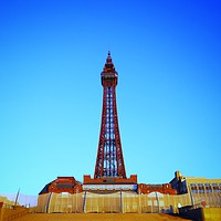 Buy canvas prints of Blackpool Tower         by Victor Burnside