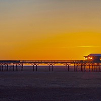 Buy canvas prints of St Anne's Pier by Victor Burnside