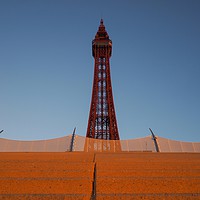 Buy canvas prints of Blackpool Tower   by Victor Burnside