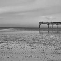 Buy canvas prints of Lytham St Anne's Pier by Victor Burnside