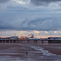 Buy canvas prints of Central Pier                   by Victor Burnside