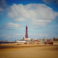 Buy canvas prints of Blackpool  by Victor Burnside