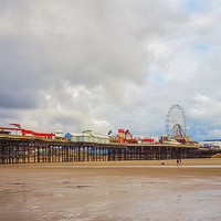 Buy canvas prints of Central Pier   by Victor Burnside