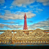 Buy canvas prints of Blackpool by Victor Burnside