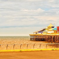 Buy canvas prints of Blackpool,Central Pier   by Victor Burnside