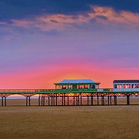 Buy canvas prints of St Anne’s Pier by Victor Burnside