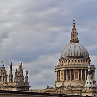 Buy canvas prints of St Pauls. by Victor Burnside