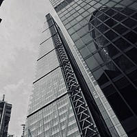 Buy canvas prints of London Skyscrapers by Victor Burnside