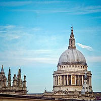 Buy canvas prints of        St Pauls Cathedral                          by Victor Burnside