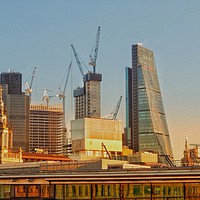 Buy canvas prints of               London Skyline                       by Victor Burnside