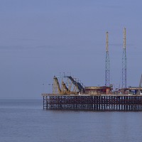 Buy canvas prints of South Pier,Blackpool      by Victor Burnside