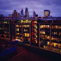 Buy canvas prints of London Skyline                                     by Victor Burnside