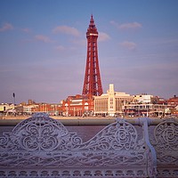 Buy canvas prints of Blackpool.                                         by Victor Burnside