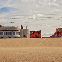 Buy canvas prints of Blackpool Promenade    by Victor Burnside