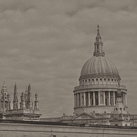 Buy canvas prints of St Pauls Cathedral     by Victor Burnside
