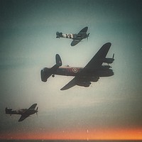 Buy canvas prints of Military Flyers   by Victor Burnside