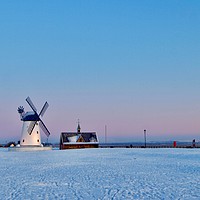 Buy canvas prints of Lytham Windmill  by Victor Burnside