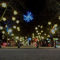 Buy canvas prints of Sloane Square  by Victor Burnside