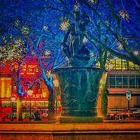 Buy canvas prints of Sloane Square by Victor Burnside
