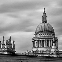 Buy canvas prints of St Pauls Cathedral in London  by Victor Burnside