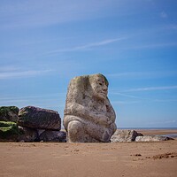 Buy canvas prints of The Ogre in Cleveleys  by Victor Burnside