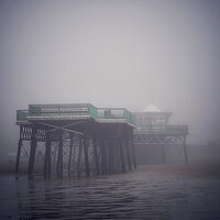 Buy canvas prints of Victorian Pier by Victor Burnside