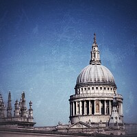 Buy canvas prints of St Pauls Cathedral in London  by Victor Burnside