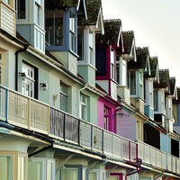 Buy canvas prints of Whitstable, Seafront, Apartments by Robert Cane