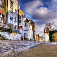 Buy canvas prints of Upnor High Street, Kent by Robert Cane