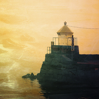 Buy canvas prints of Fyllinga Lighthouse by Randi Grace Nilsberg