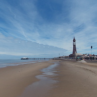 Buy canvas prints of Blackpool Tower by Tim Smith