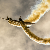 Buy canvas prints of Swip Team Stunt Planes by Anthony Rigg