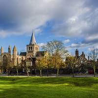 Buy canvas prints of Rochester Cathedral  by Anthony Rigg