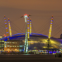 Buy canvas prints of O2 Arena London by Anthony Rigg