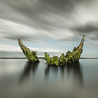 Buy canvas prints of Old Wreck by Anthony Rigg