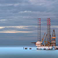 Buy canvas prints of Prospector 1 Drilling Rig  by Anthony Rigg