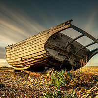 Buy canvas prints of Abandoned Boat by Anthony Rigg