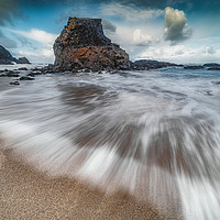 Buy canvas prints of Bedruthan Steps  by Anthony Rigg