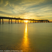 Buy canvas prints of Sunrise at Deal Pier by Anthony Rigg