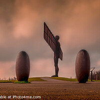 Buy canvas prints of The Angel Of The North by Anthony Rigg